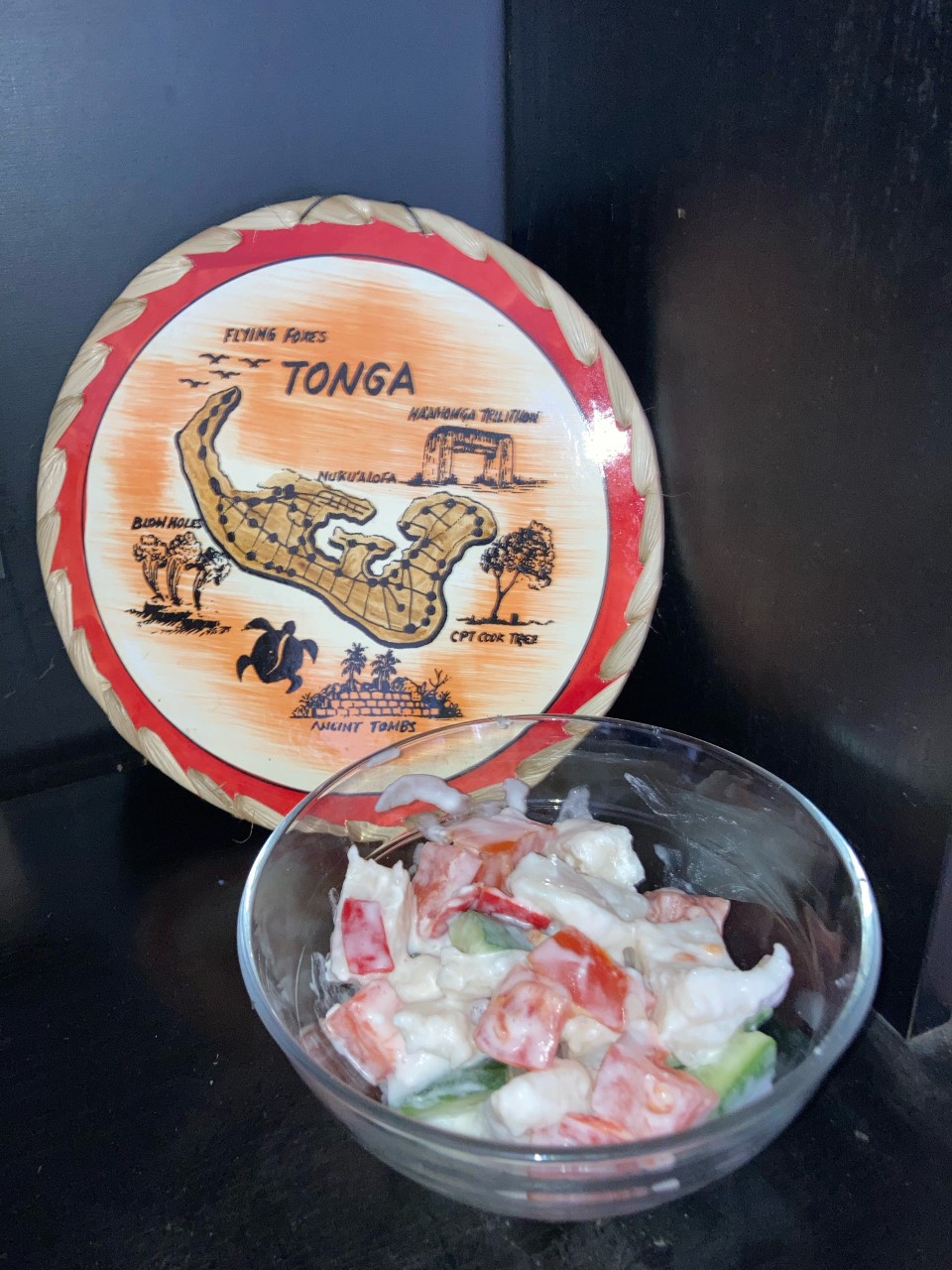 Memoir: Foodie Trail of Tonga: 'Ota Ika (Raw Fish Salad)